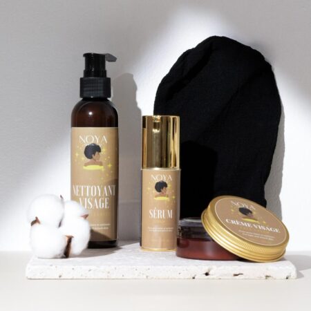 Combo Soins Krystal Skin - Savon + Crème Pour Le Visage Et Le Corps, éclaircissant